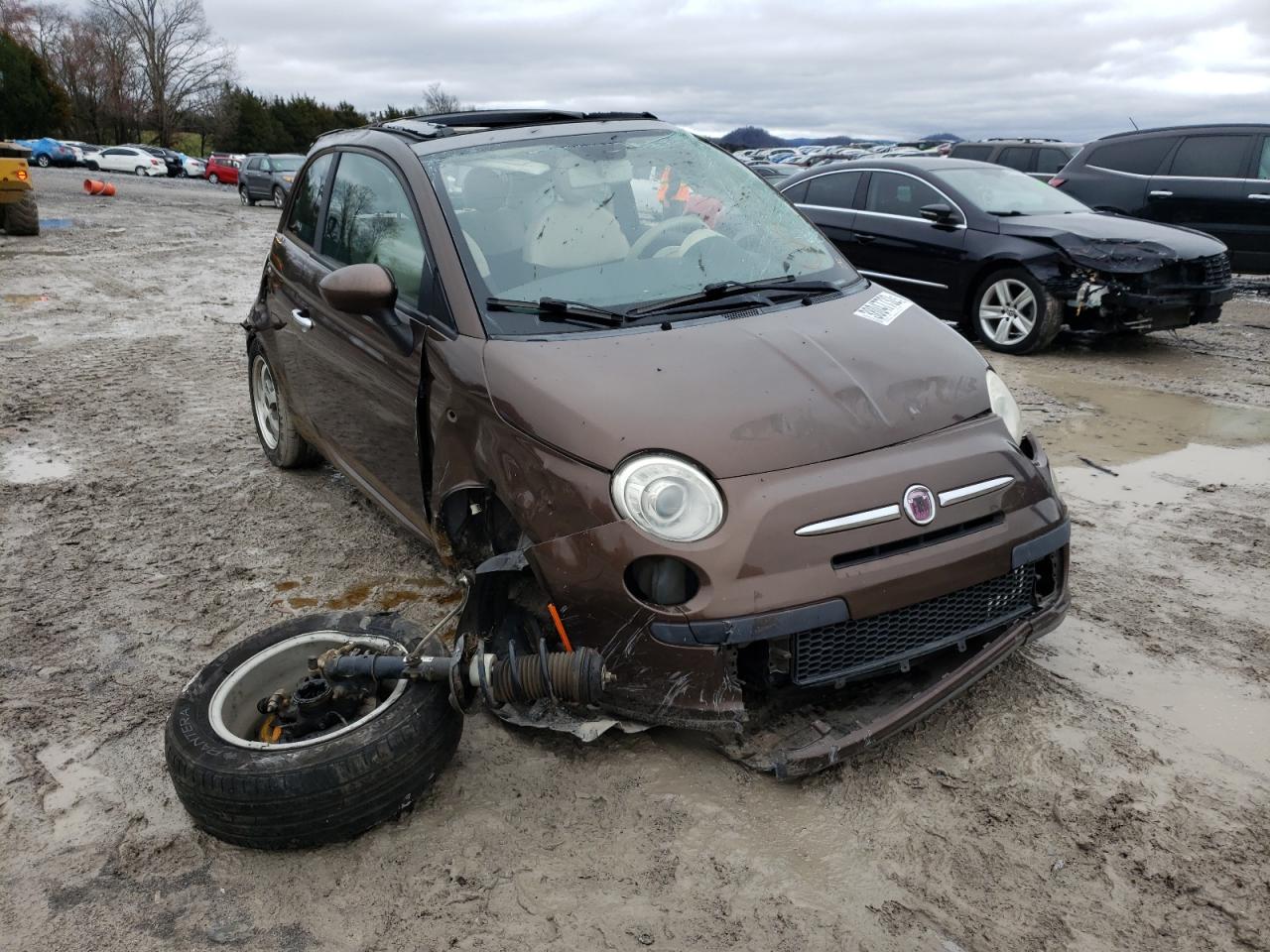 Photo 9 from auction – 2012 FIAT 500 POP with VIN 3C3CFFAR4CT120729