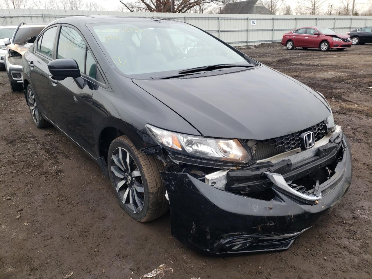 HONDA CIVIC EXL 2015 with VIN 19XFB2F94FE200689 - Photo from auction