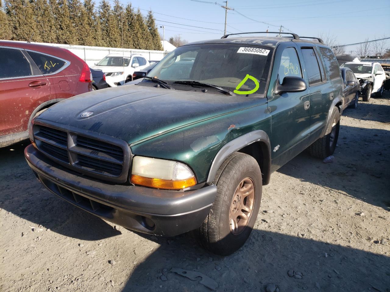 Photo 2 from auction – 2002 DODGE DURANGO SP with VIN 1B4HR38N02F131520