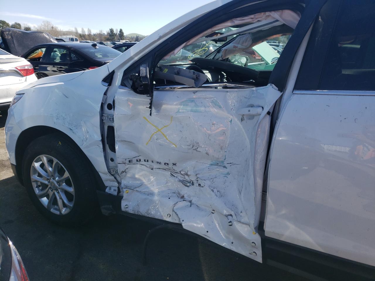 Photo 9 from auction – 2021 CHEVROLET EQUINOX LT with VIN 3GNAXKEV3MS176563