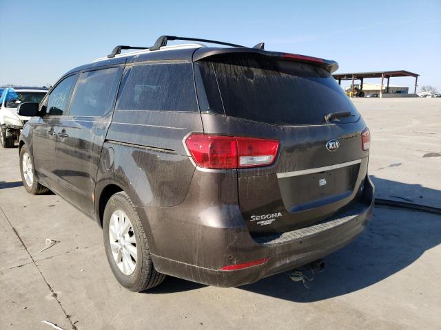 Photo 3 from auction – 2016 KIA SEDONA LX with VIN KNDMB5C19G6216420