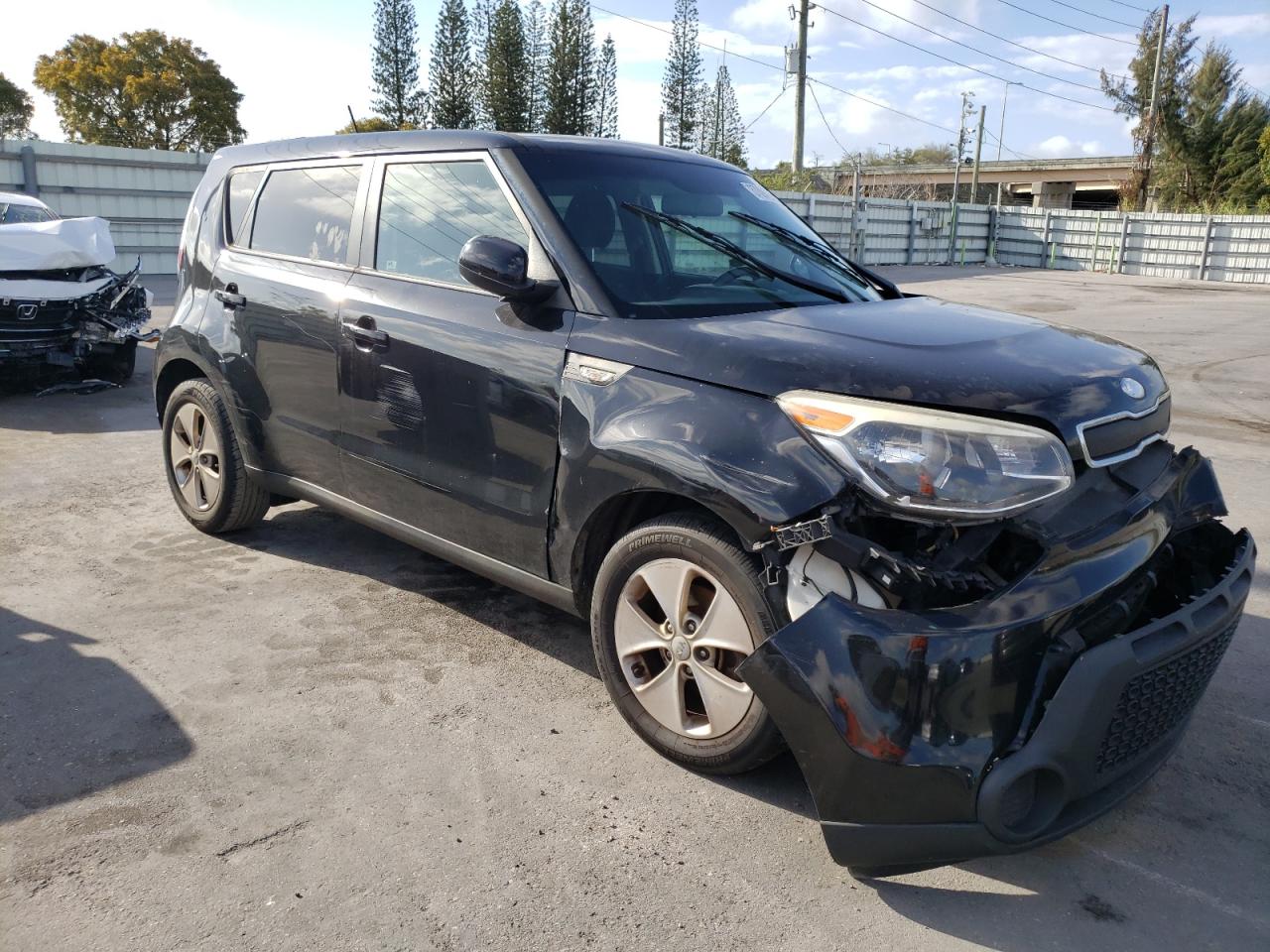 KIA SOUL 2014 with VIN KNDJN2A23E7069183 - Photo from auction