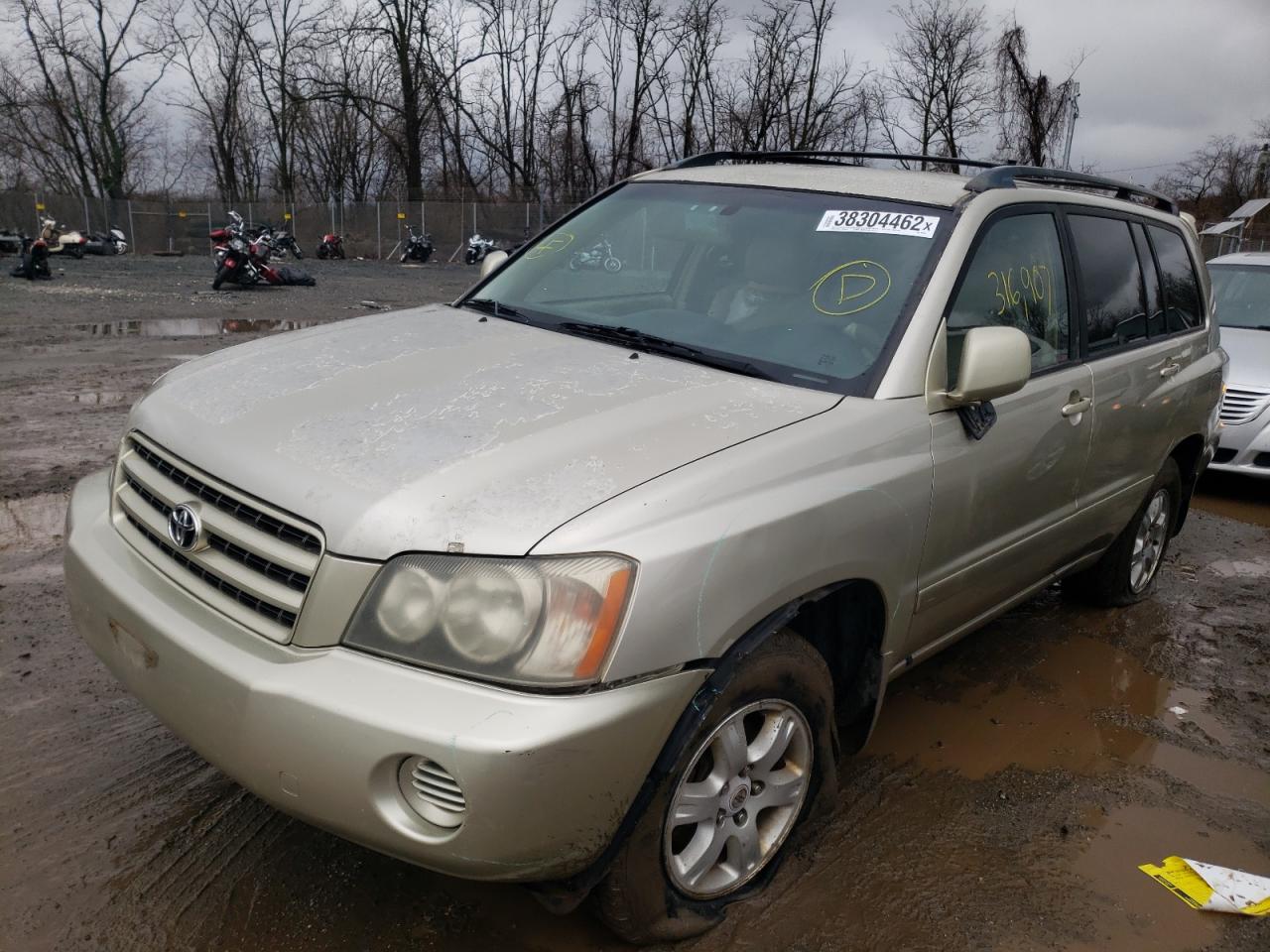 Photo 2 from auction – 2002 TOYOTA HIGHLANDER with VIN JTEHF21A420056851