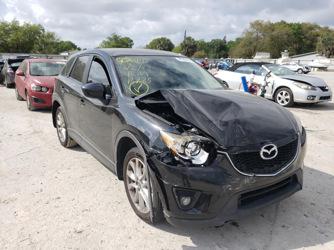 MAZDA CX-5 GT 2013 with VIN JM3KE2DE6D0116893 - Photo from auction