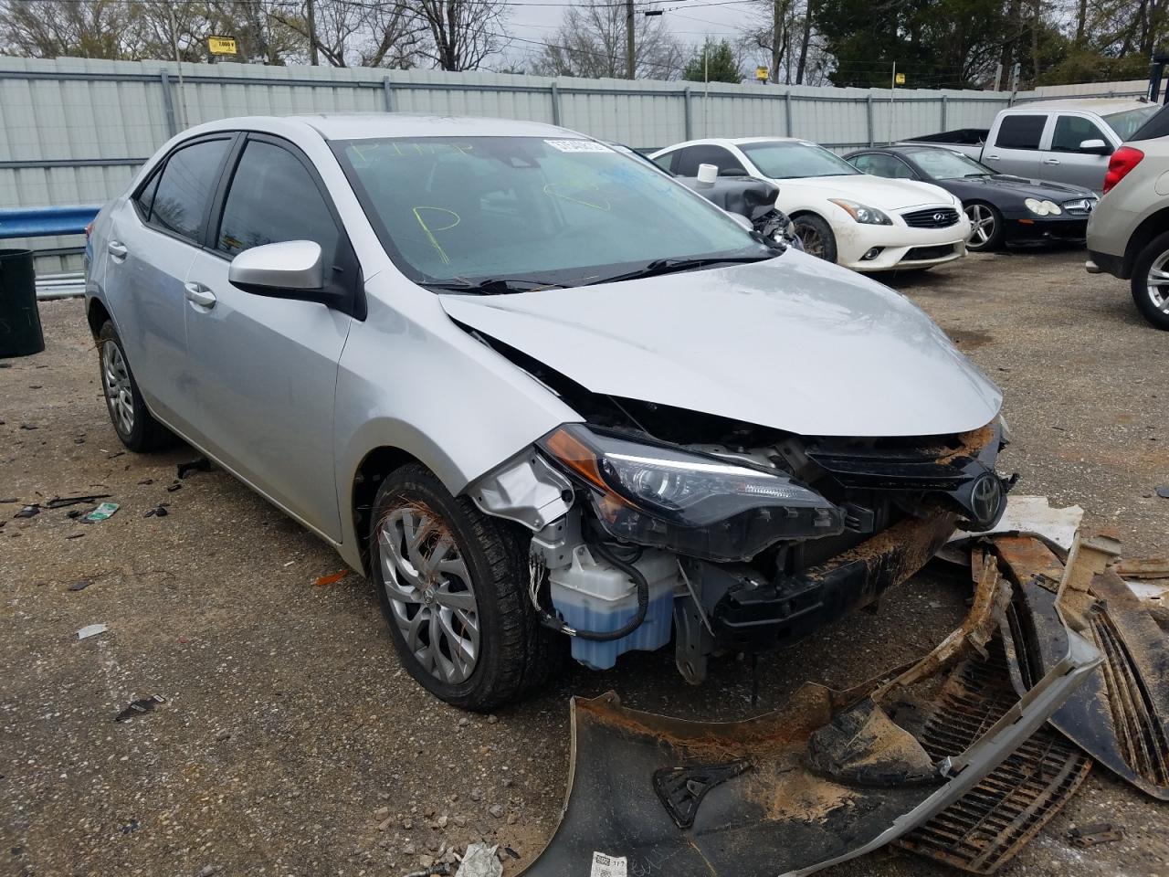 TOYOTA COROLLA L 2018 with VIN 2T1BURHEXJC070937 - Photo from auction