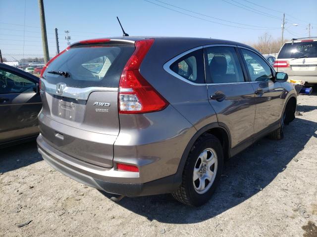 Photo 4 from auction – 2015 HONDA CR-V LX with VIN 5J6RM4H3XFL022557