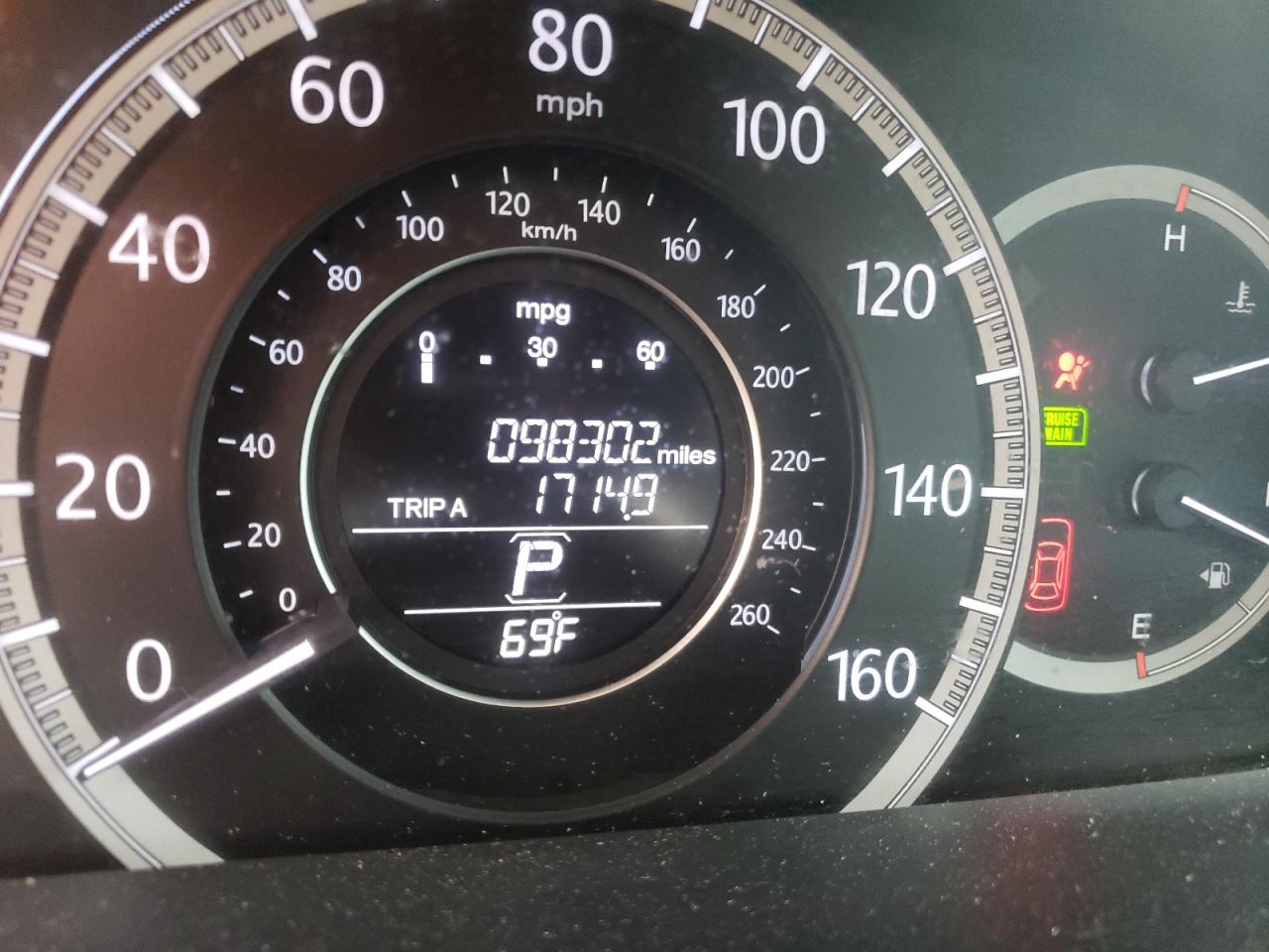 Photo 8 from auction – 2014 HONDA ACCORD EXL with VIN 1HGCR2F89EA257060