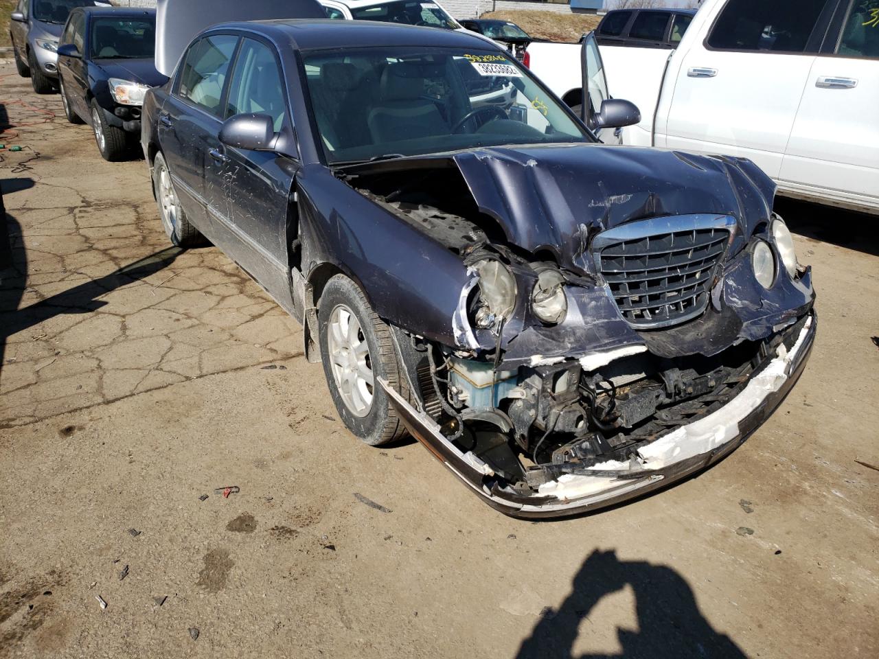 KIA AMANTI 2007 with VIN KNALD125375128744 - Photo from auction