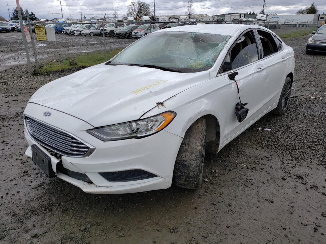 Photo 2 from auction – 2017 FORD FUSION S with VIN 3FA6P0G72HR253217