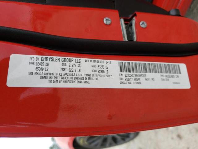 Photo 10 from auction – 2014 DODGE CHARGER R/ with VIN 2C3CDXCT6EH309365
