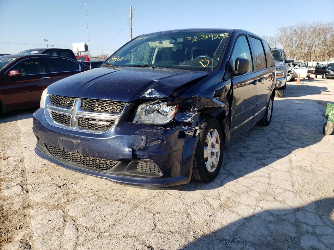 Photo 2 from auction – 2012 DODGE GRAND CARA with VIN 2C4RDGBG3CR418416