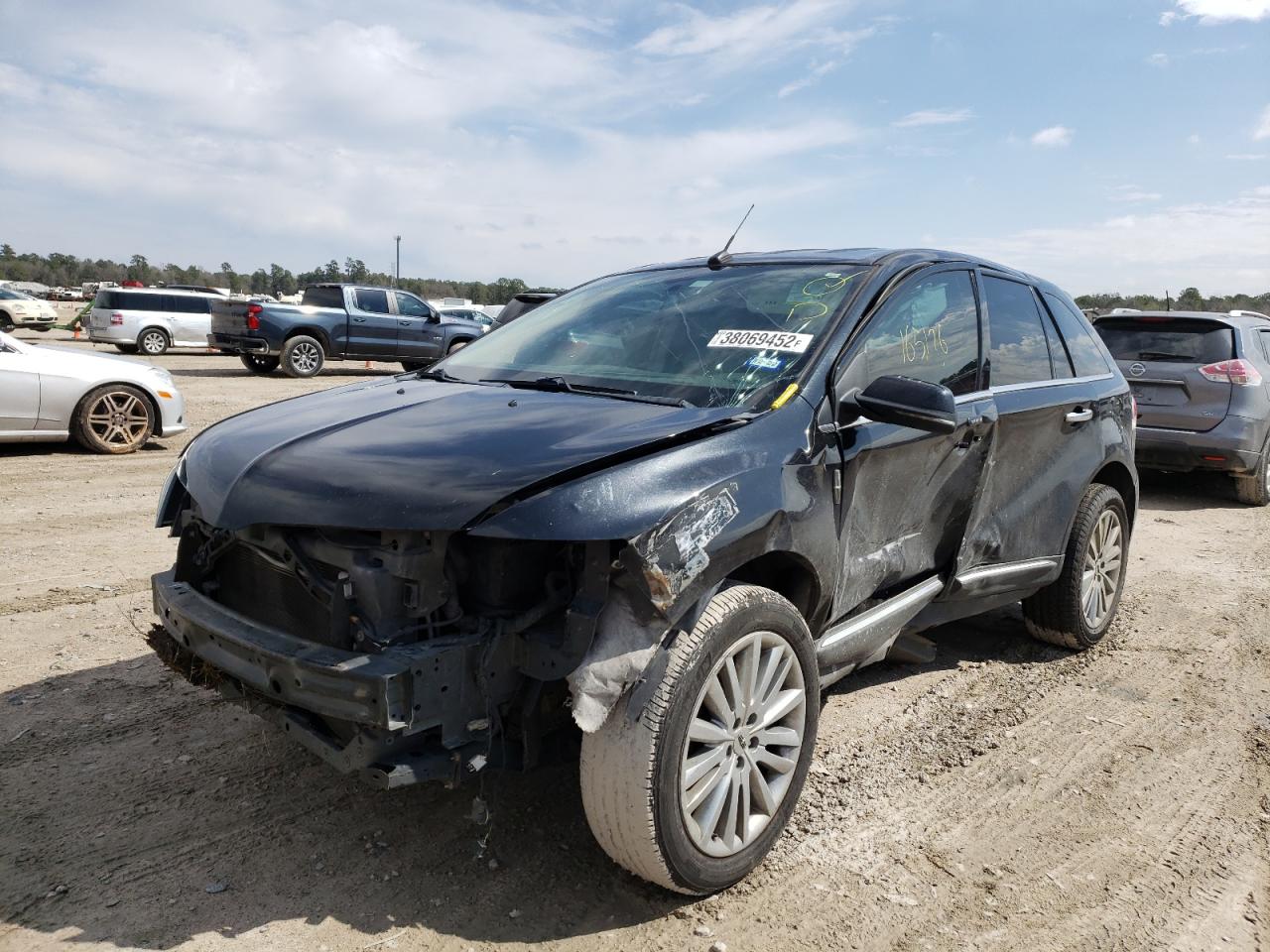 Photo 2 from auction – 2013 LINCOLN MKX with VIN 2LMDJ6JK5DBL04849