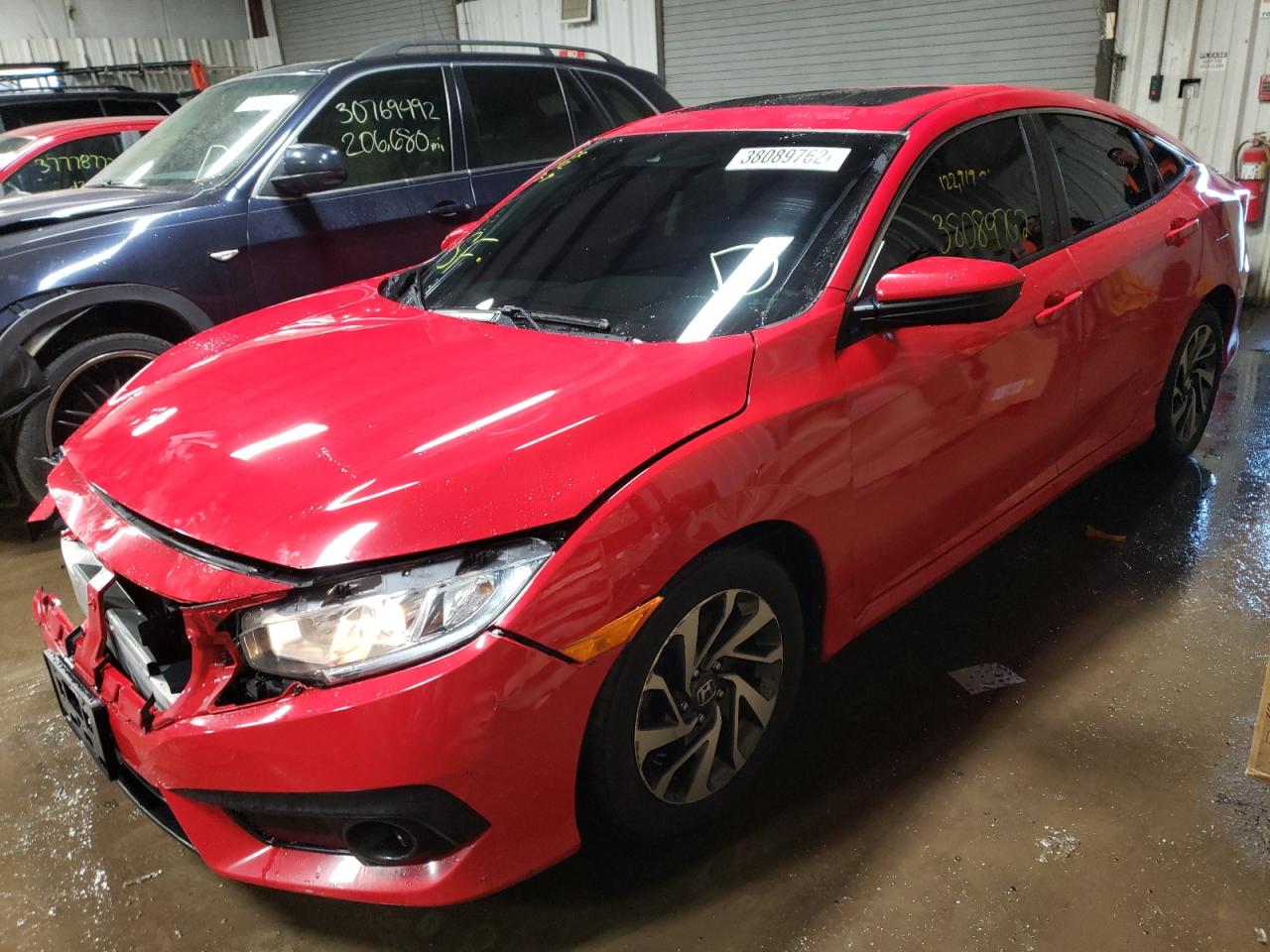 Photo 2 from auction – 2016 HONDA CIVIC EX with VIN 2HGFC2F89GH575456