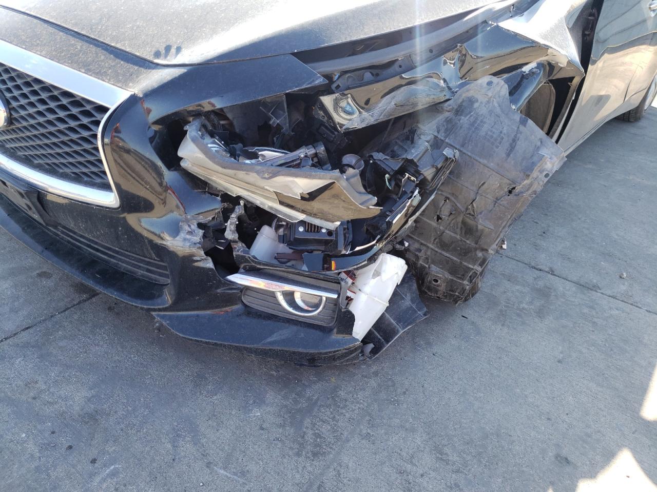 Photo 9 from auction – 2015 INFINITI Q50 BASE with VIN JN1BV7AP7FM355282