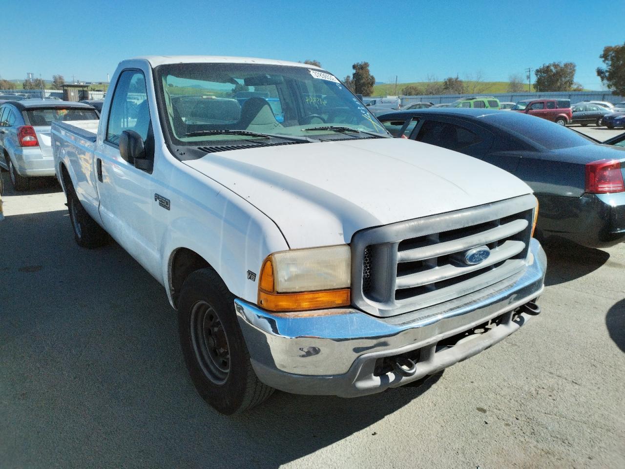 FORD F250 SUPER 1999 with VIN 1FTNF20L7XEC17679 - Photo from auction