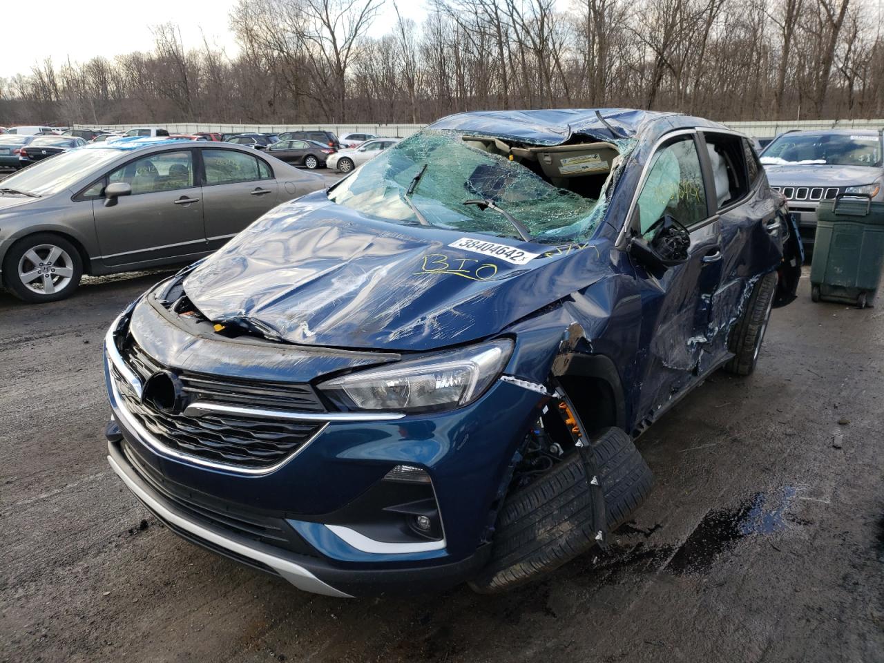 Photo 2 from auction – 2021 BUICK ENCORE GX with VIN KL4MMCSL5MB106270