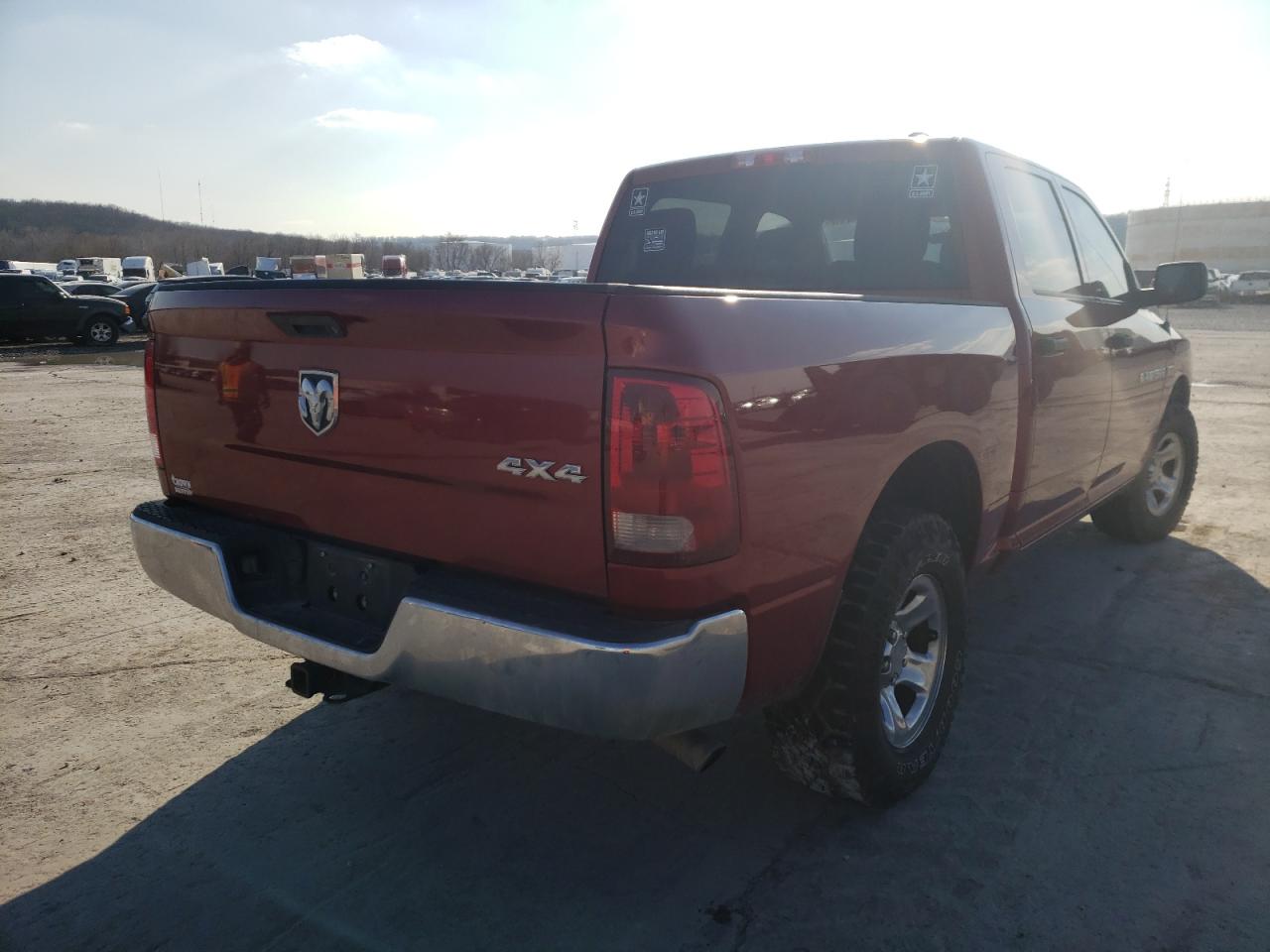 Photo 4 from auction – 2012 DODGE RAM 1500 S with VIN 1C6RD7KT3CS168968