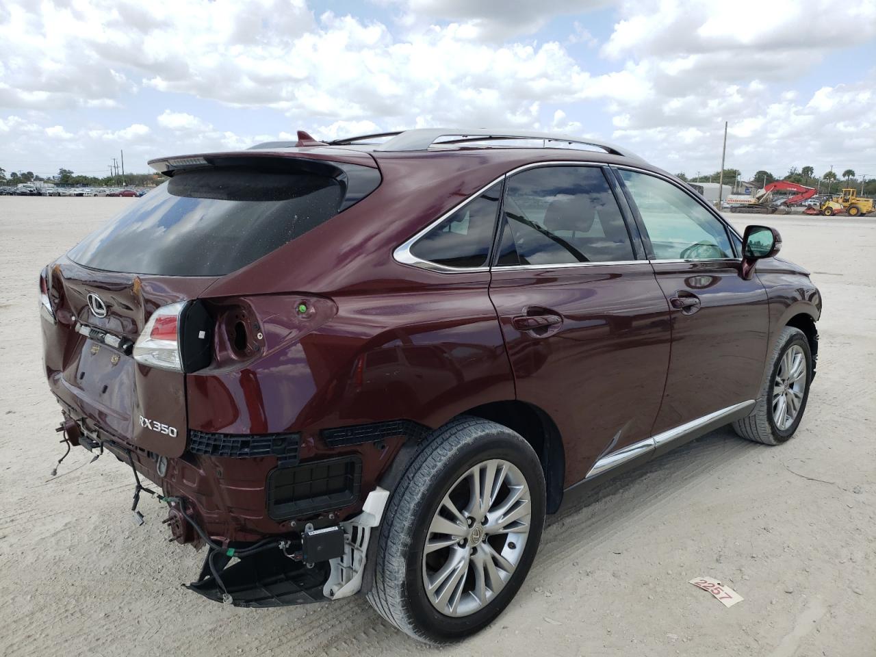 Photo 4 from auction – 2013 LEXUS RX 350 with VIN 2T2ZK1BA6DC131549