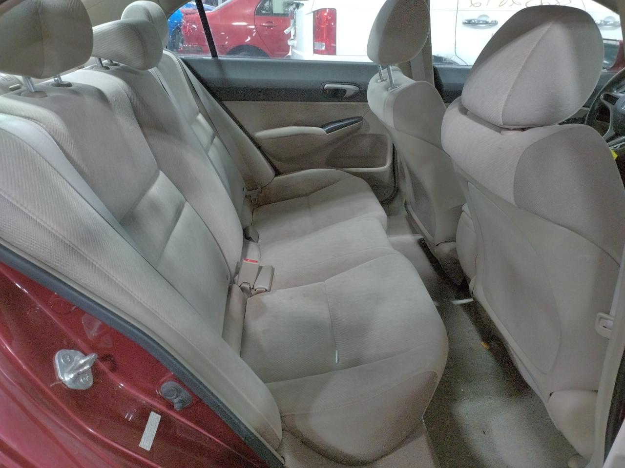 Photo 6 from auction – 2009 HONDA CIVIC LX with VIN 19XFA16599E038525