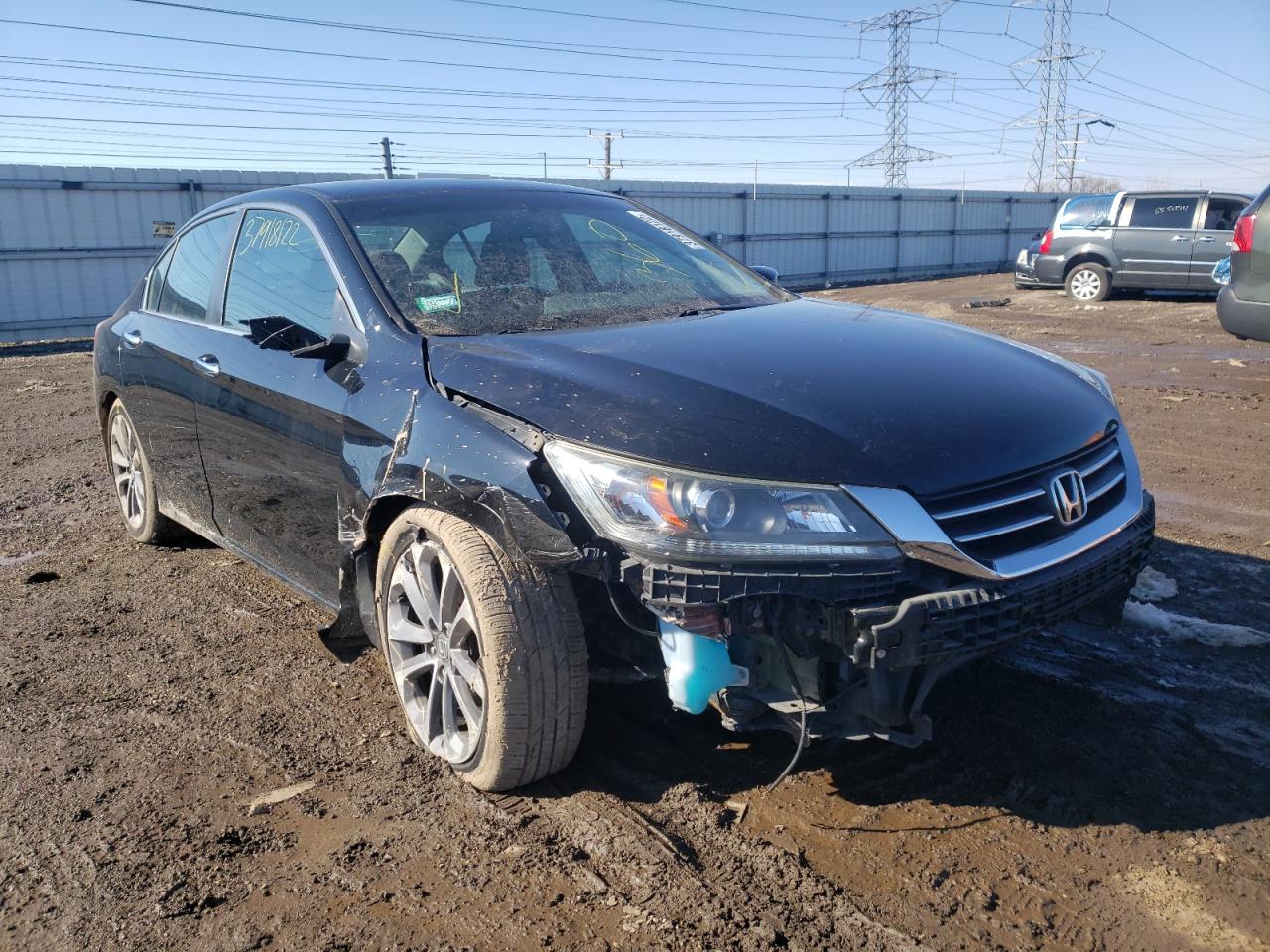 HONDA ACCORD SPO 2013 with VIN 1HGCR2F54DA285255 - Photo from auction