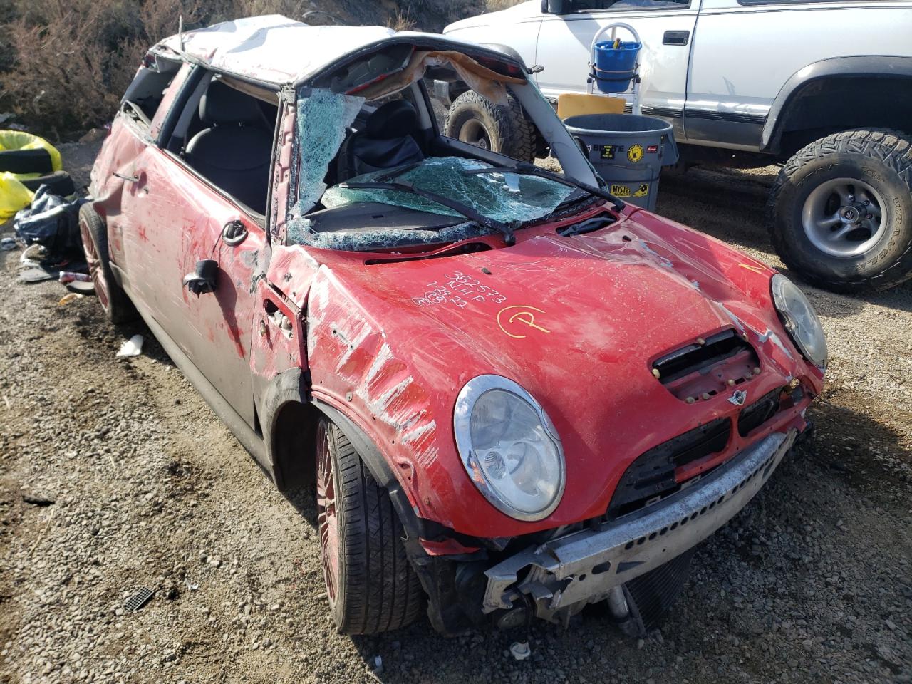 MINI COOPER S 2002 with VIN WMWRE33412TD54653 - Photo from auction