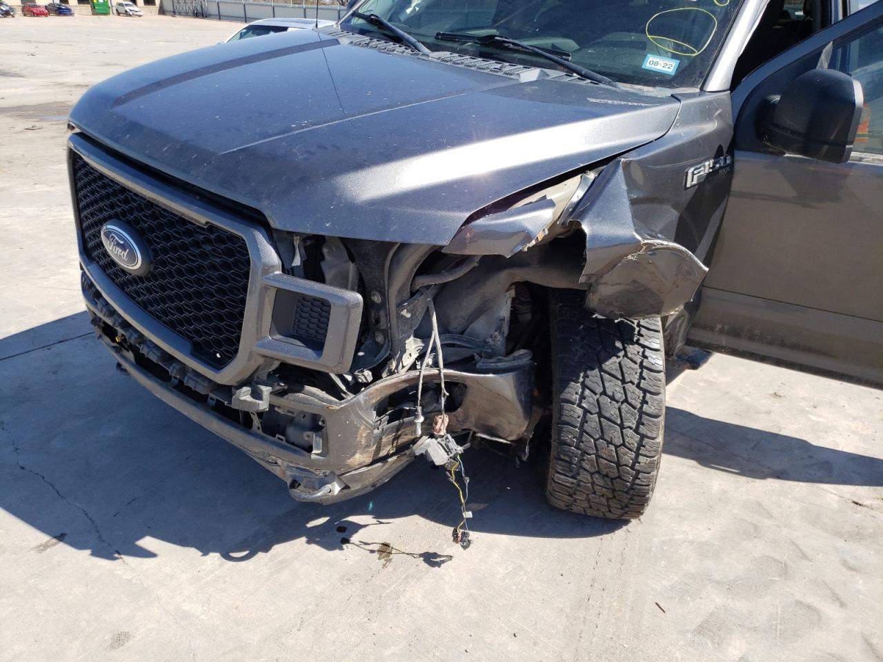 Photo 9 from auction – 2018 FORD F150 SUPER with VIN 1FTEW1EP5JFC43432