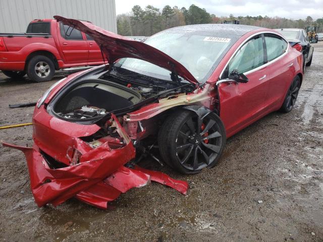 Photo 2 from auction – 2020 TESLA MODEL 3 with VIN 5YJ3E1EC8LF603467