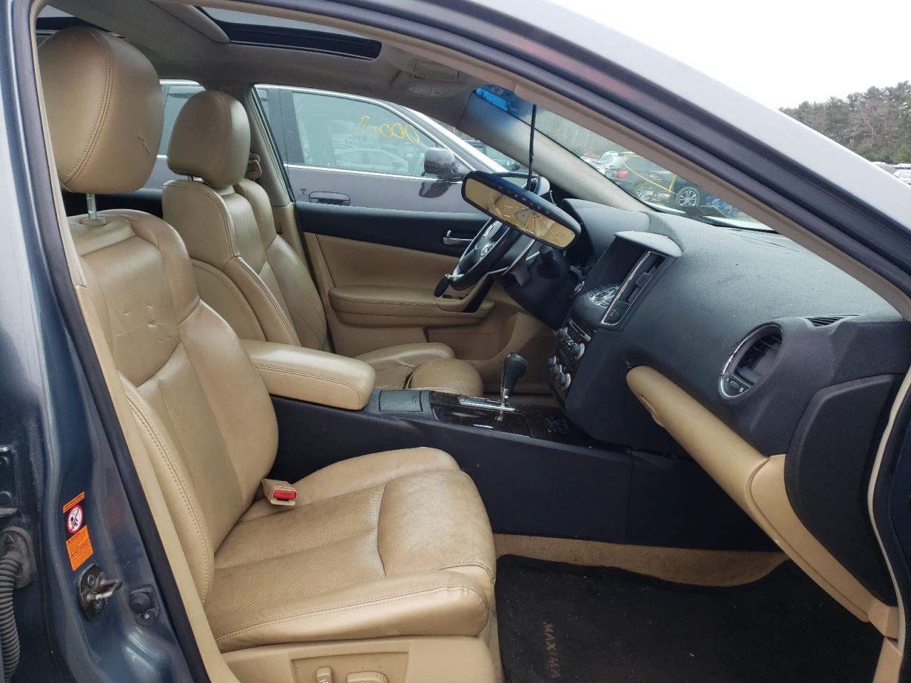 Photo 5 from auction – 2009 NISSAN MAXIMA S with VIN 1N4AA51E09C842458