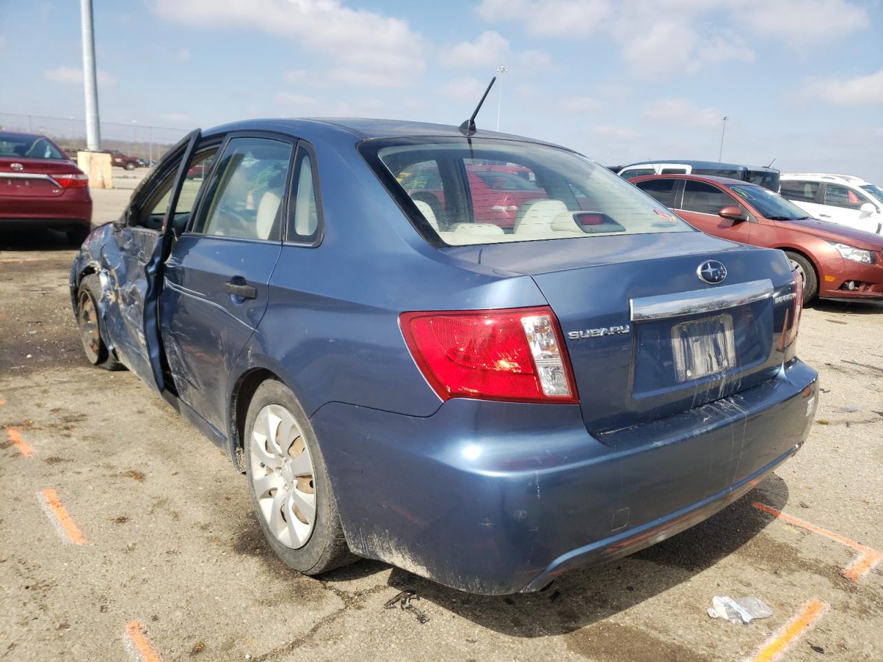 Photo 3 from auction – 2008 SUBARU IMPREZA 2. with VIN JF1GE61638H520766