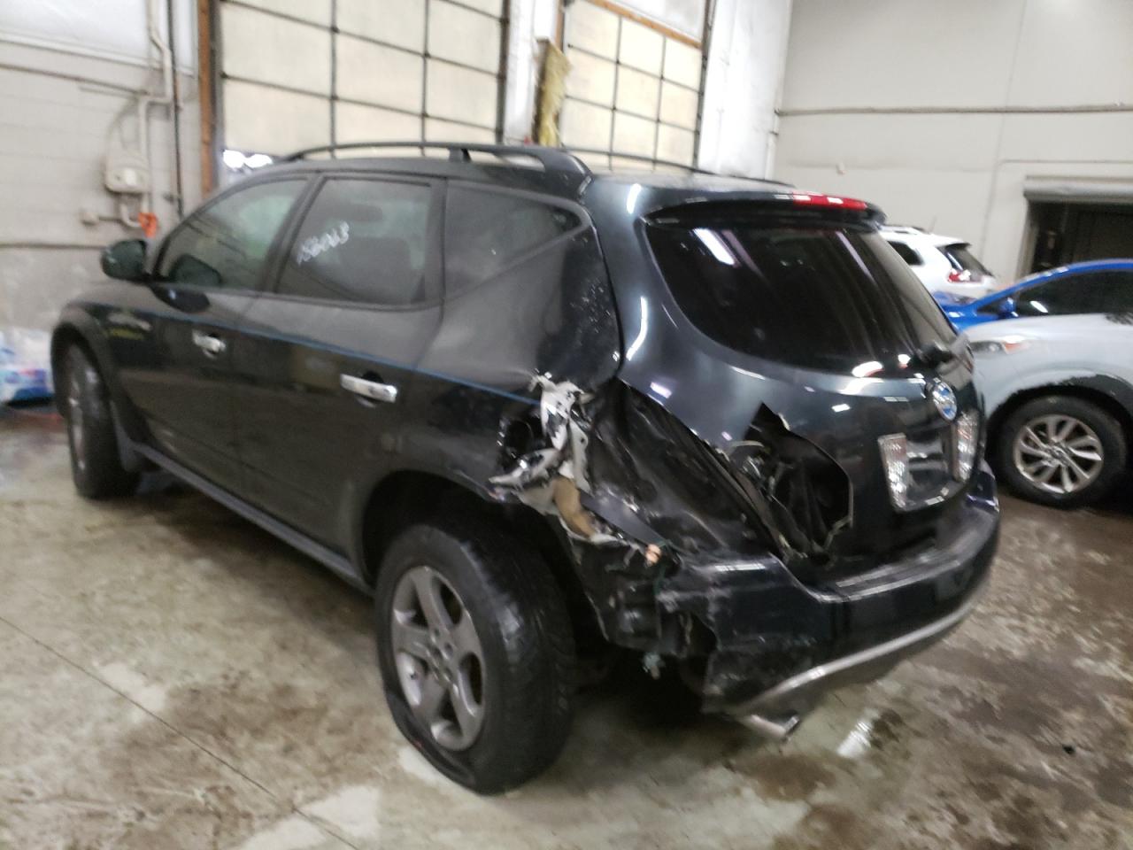 Photo 3 from auction – 2004 NISSAN MURANO SL with VIN JN8AZ08W84W330401