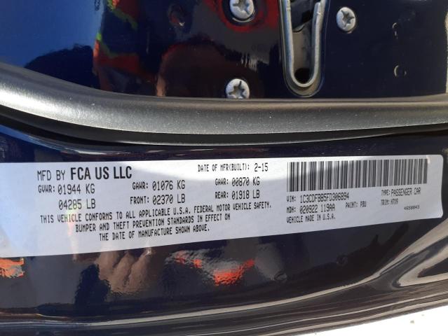 Photo 10 from auction – 2015 DODGE DART SXT with VIN 1C3CDFBB5FD306894