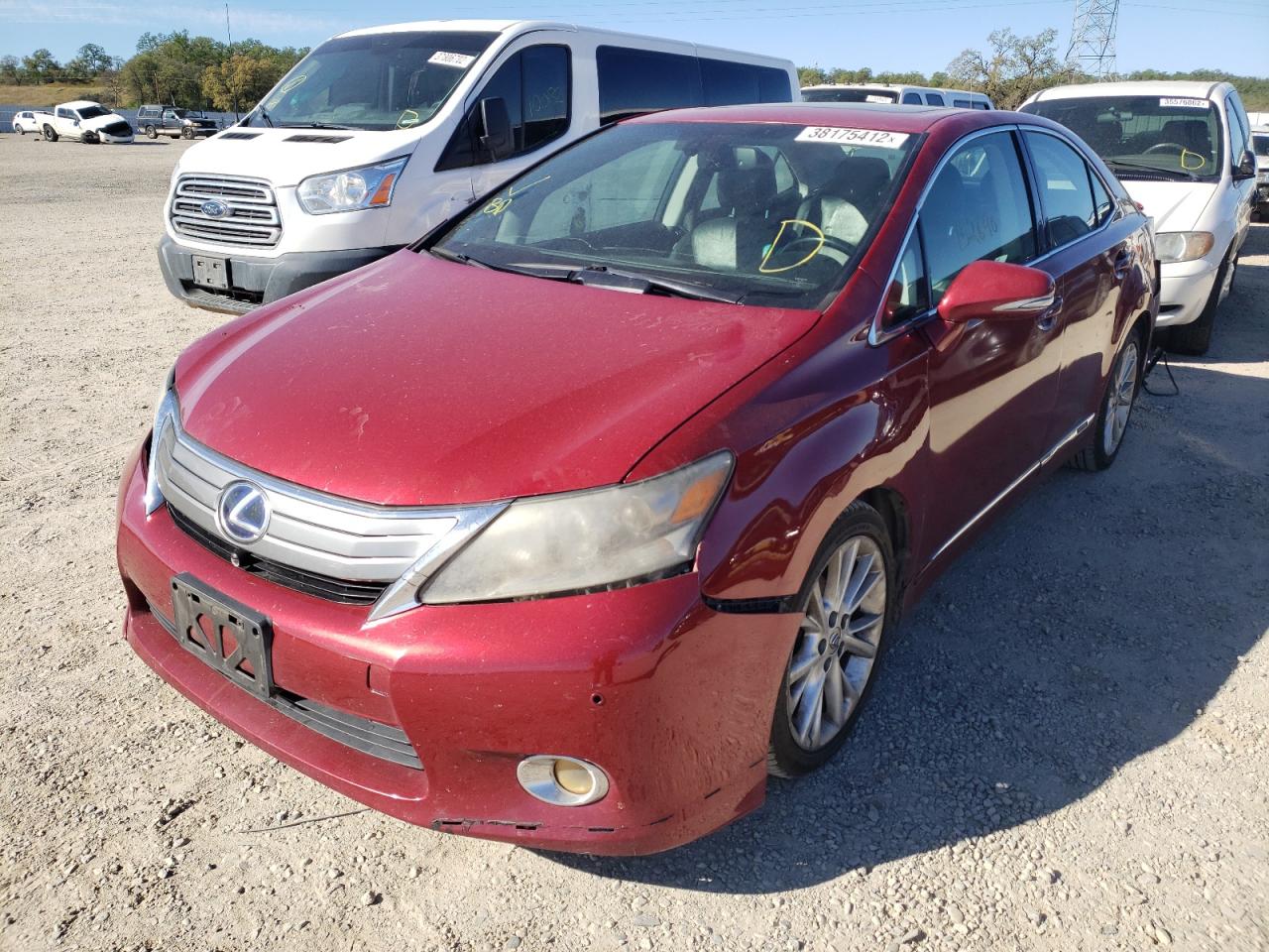Photo 2 from auction – 2010 LEXUS HS 250H with VIN JTHBB1BA6A2029165