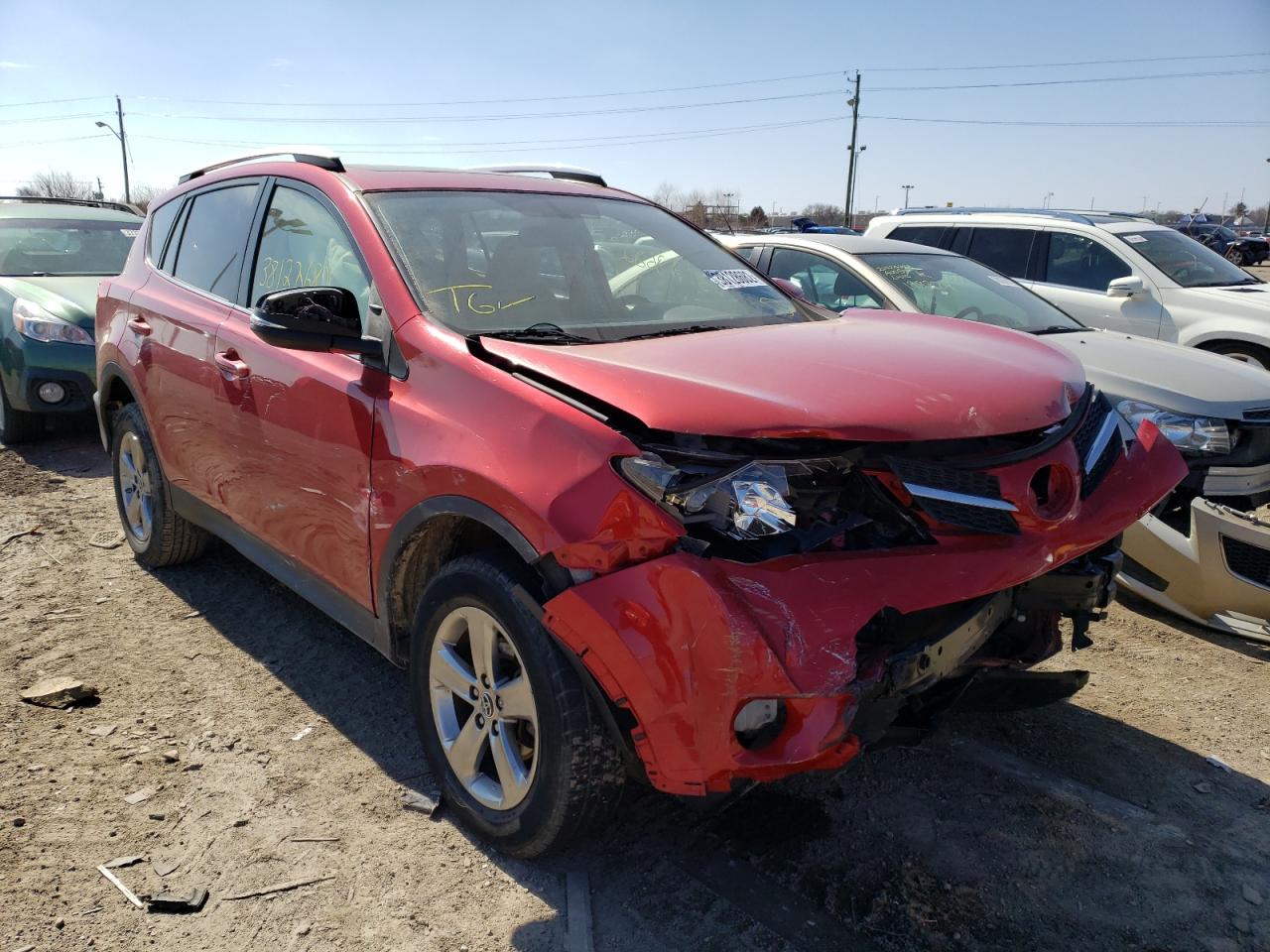 Photo 1 from auction – 2015 TOYOTA RAV4 XLE with VIN JTMRFREV6FD149982