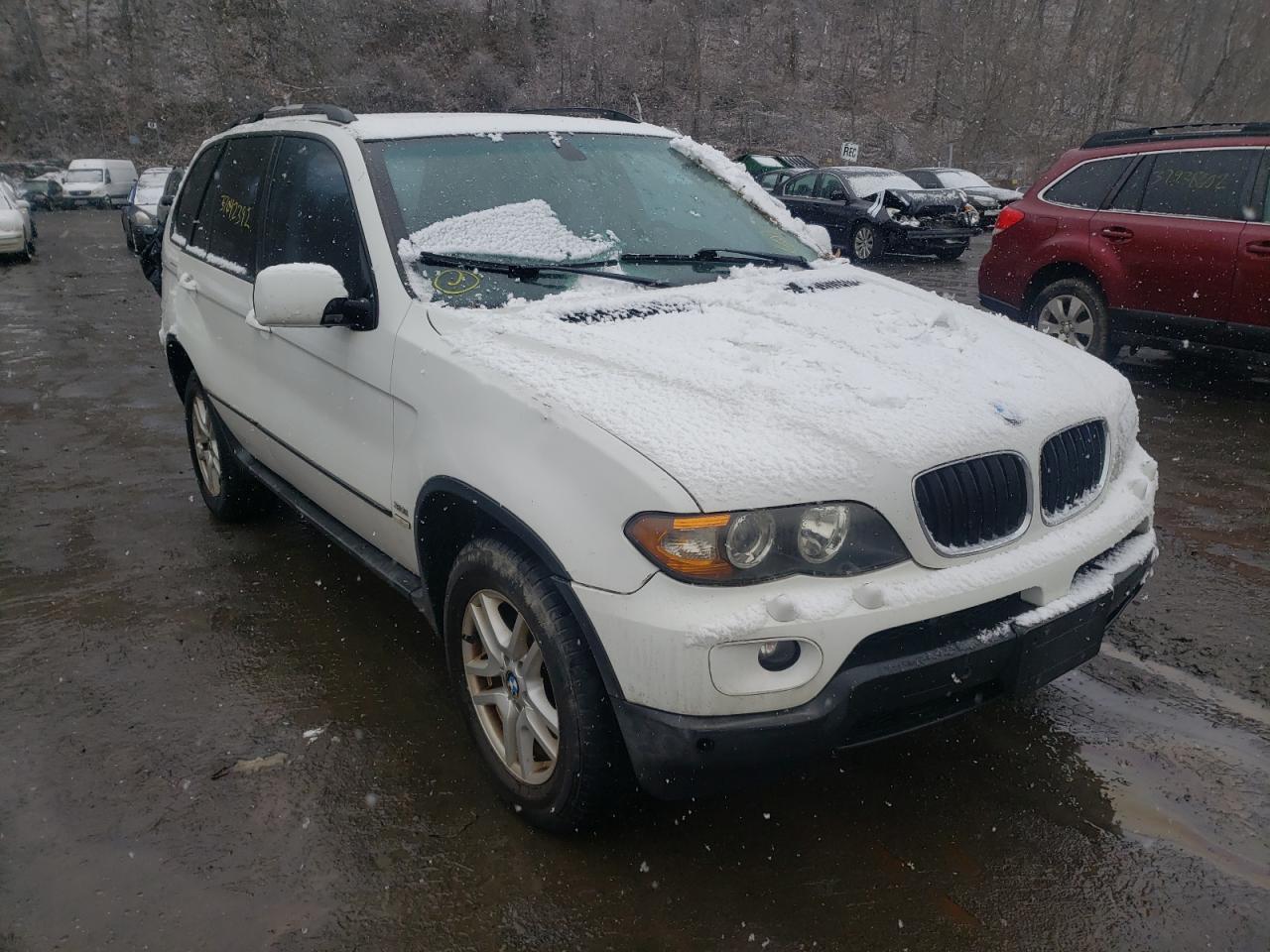 BMW X5 2006 with VIN 5UXFA13596LY32818 - Photo from auction