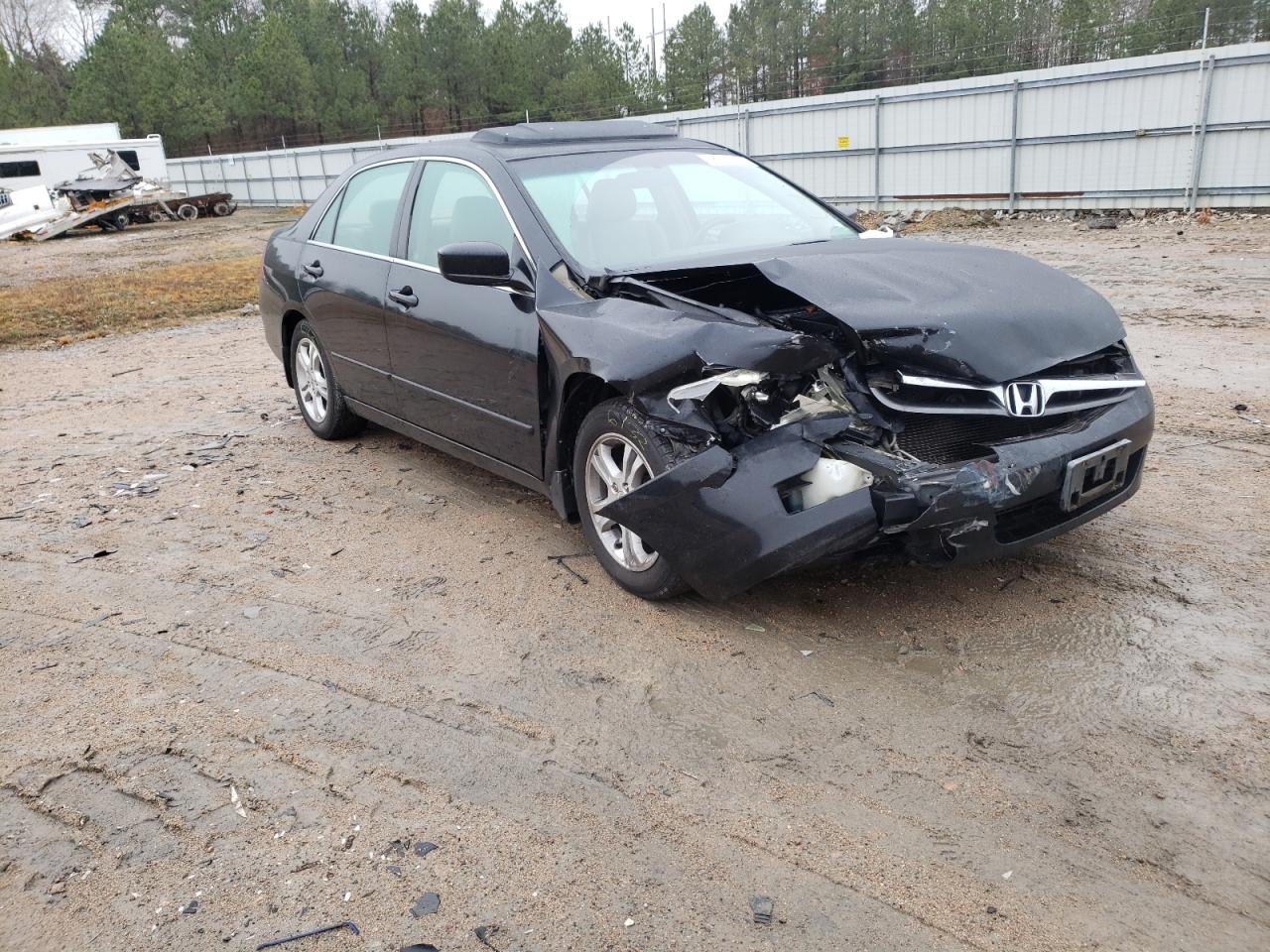 HONDA ACCORD EX 2007 with VIN 1HGCM56867A130446 - Photo from auction