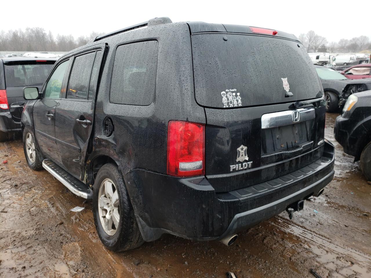 Photo 3 from auction – 2011 HONDA PILOT EX with VIN 5FNYF4H48BB014538