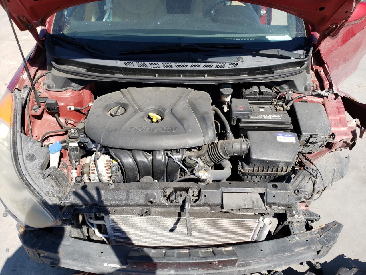 Photo 7 from auction – 2012 HYUNDAI ELANTRA GL with VIN KMHDH4AE7CU445288