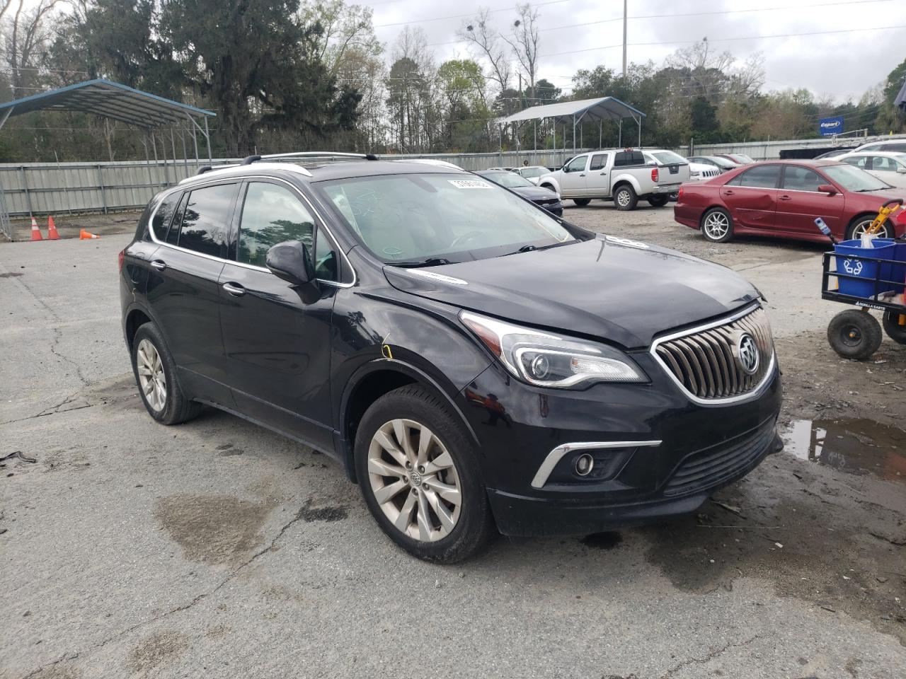 BUICK ENVISION E 2017 with VIN LRBFXBSA8HD177437 - Photo from auction