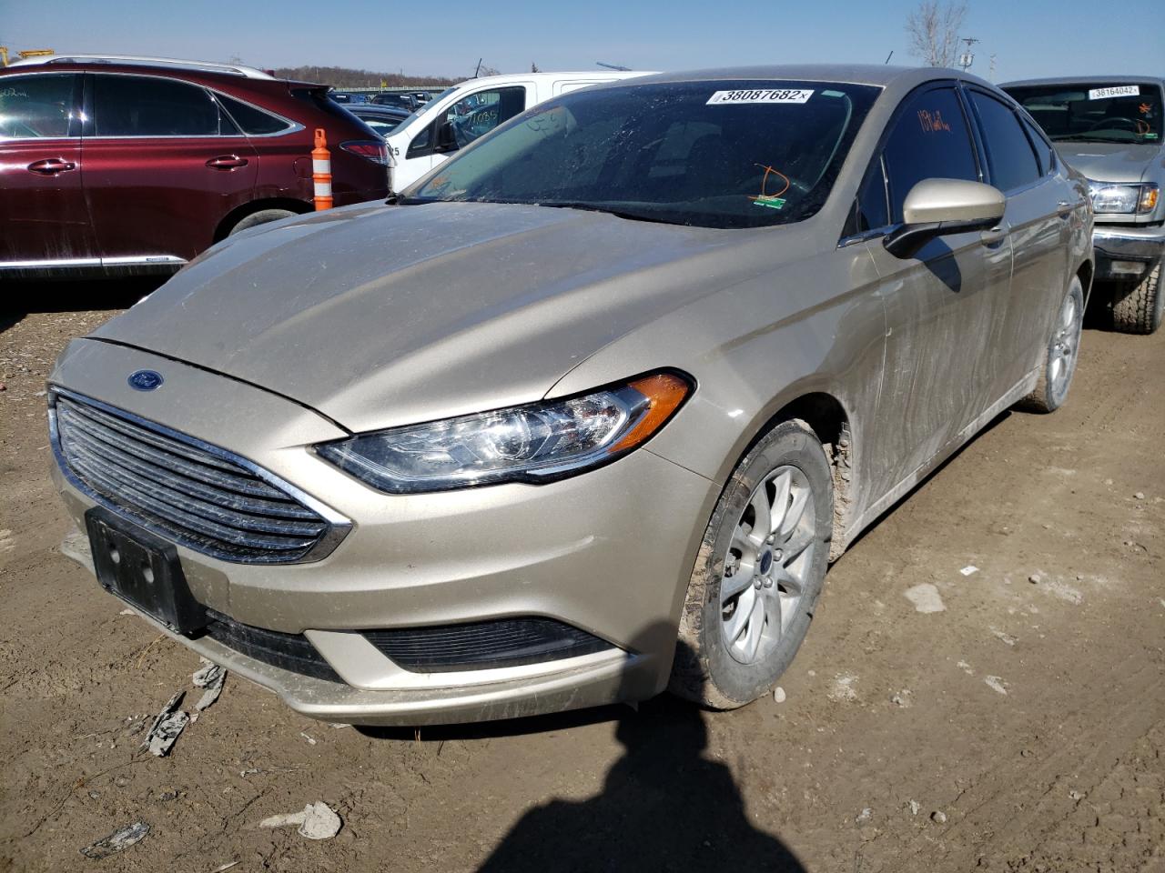 Photo 2 from auction – 2017 FORD FUSION S with VIN 3FA6P0G78HR342791