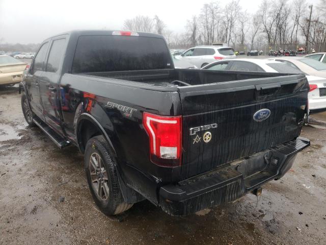 Photo 3 from auction – 2017 FORD F150 SUPER with VIN 1FTFW1EF4HFB36250
