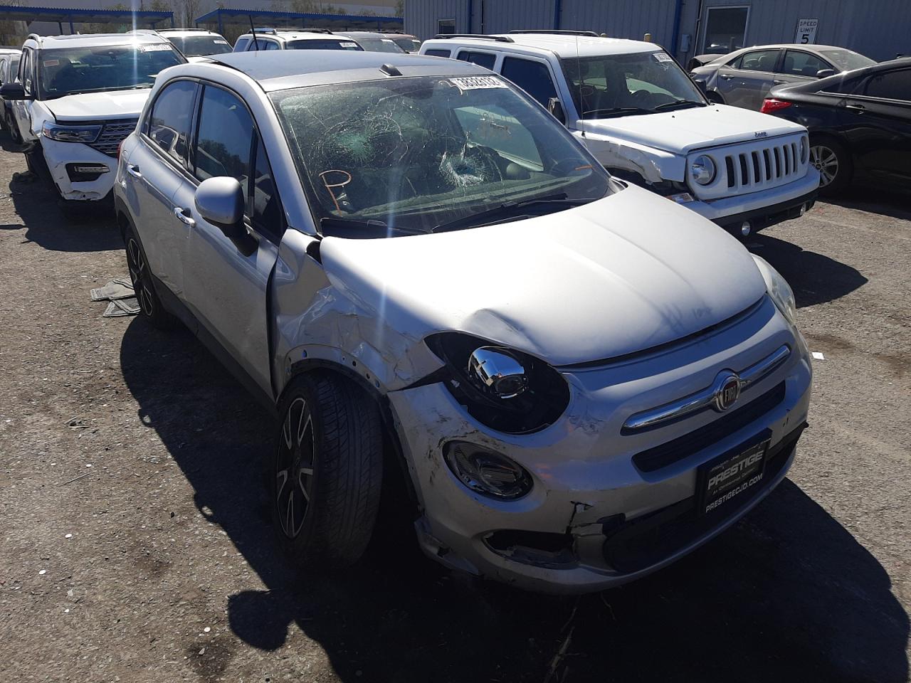FIAT 500X EASY 2016 with VIN ZFBCFXBT8GP363064 - Photo from auction