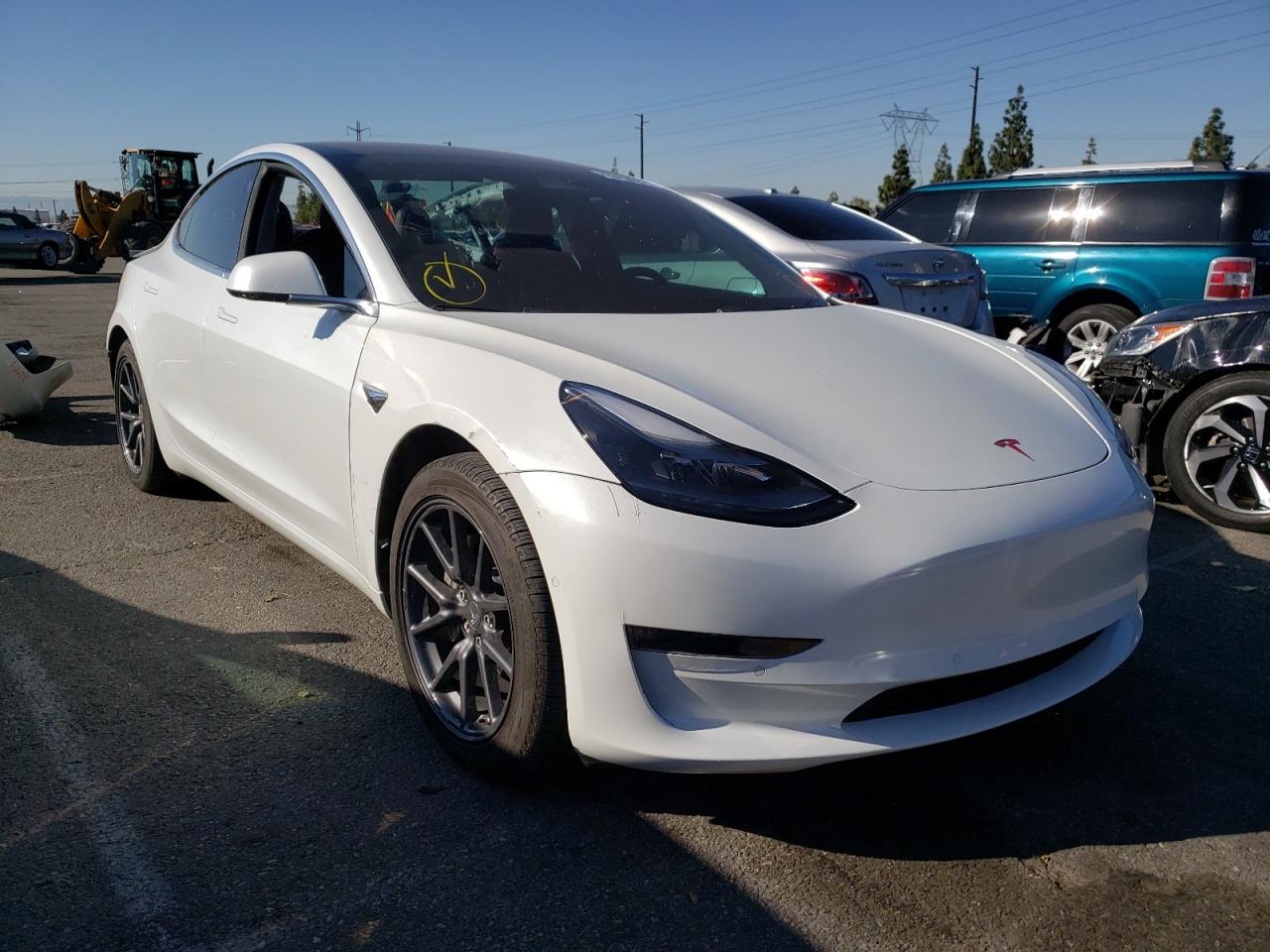 TESLA MODEL 3 2018 with VIN 5YJ3E1EA2JF038080 - Photo from auction