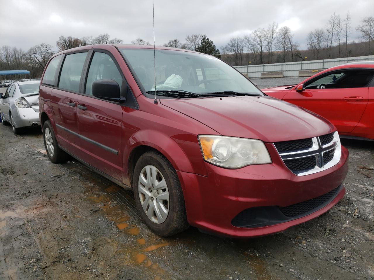 DODGE GRAND CARA 2014 with VIN 2C4RDGBG0ER267831 - Photo from auction
