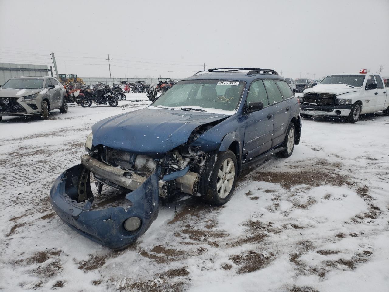 Photo 2 from auction – 2007 SUBARU LEGACY OUT with VIN 4S4BP61C077329486