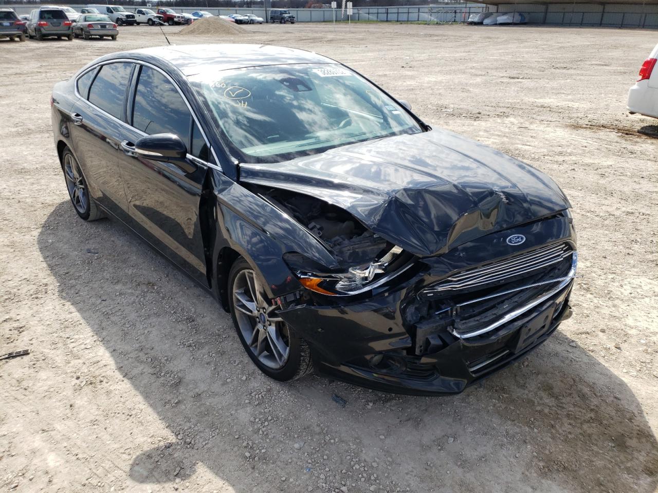 FORD FUSION TIT 2013 with VIN 3FA6P0K98DR201027 - Photo from auction