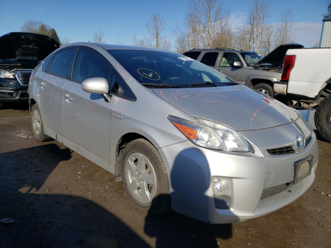 TOYOTA PRIUS 2010 with VIN JTDKN3DU3A0133653 - Photo from auction