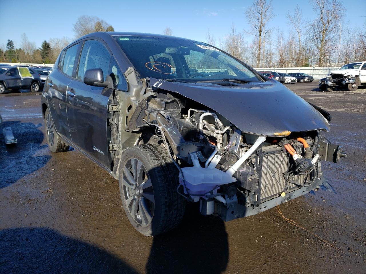 Photo 1 from auction – 2016 NISSAN LEAF SV with VIN 1N4BZ0CP7GC301600