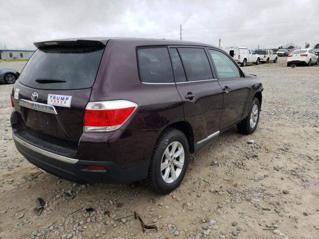 Photo 4 from auction – 2013 TOYOTA HIGHLANDER with VIN 5TDZK3EH2DS095536