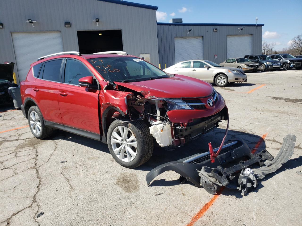 TOYOTA RAV4 LIMIT 2015 with VIN 2T3DFREV1FW343591 - Photo from auction
