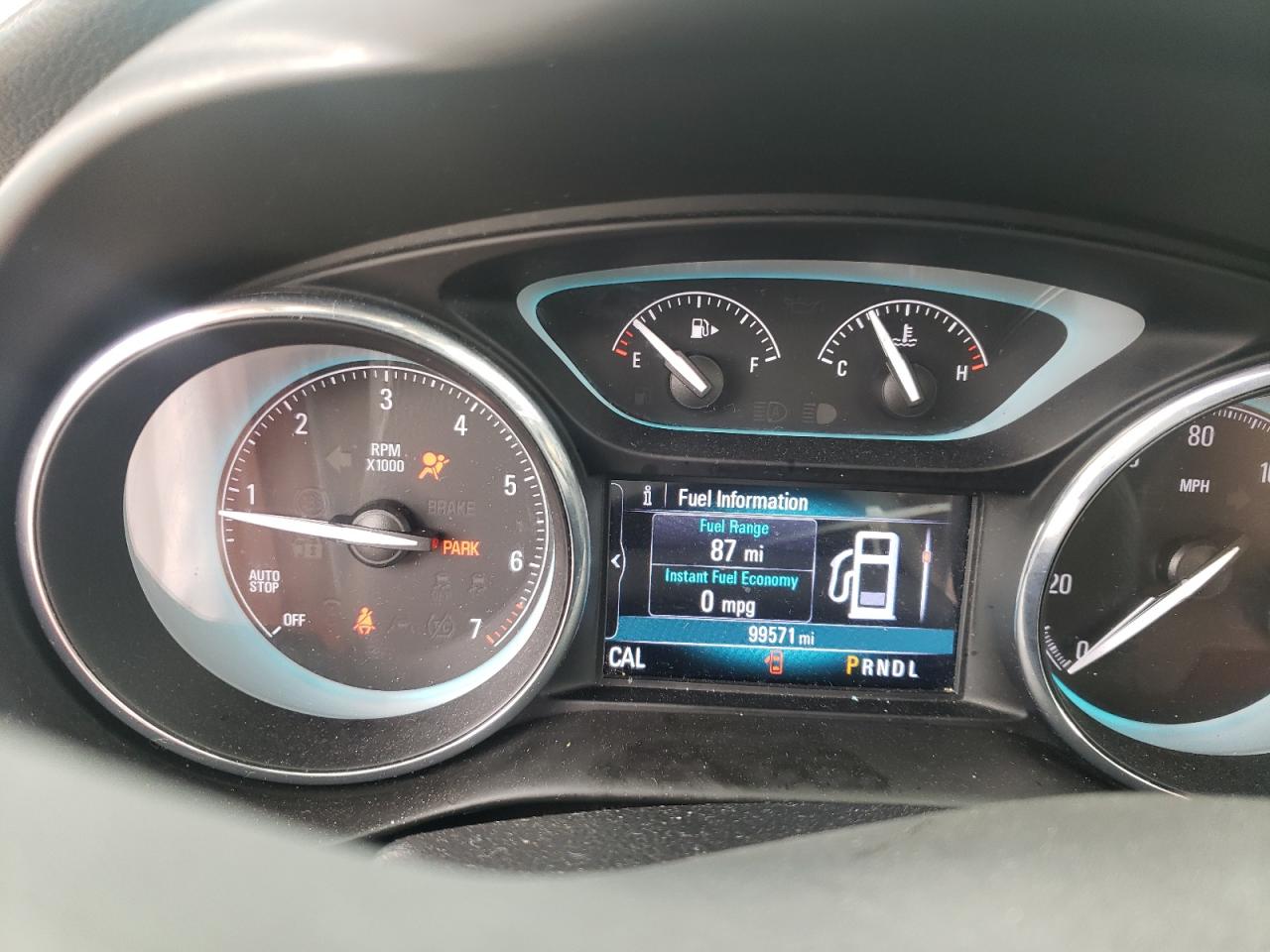 Photo 8 from auction – 2017 BUICK ENVISION E with VIN LRBFXBSA8HD177437